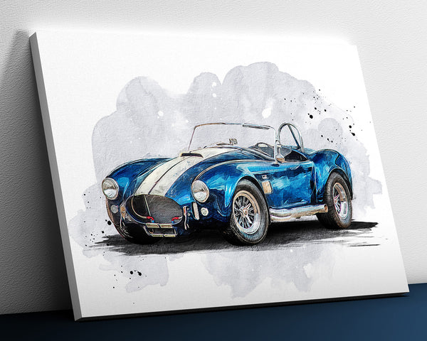 Custom car portrait from photo